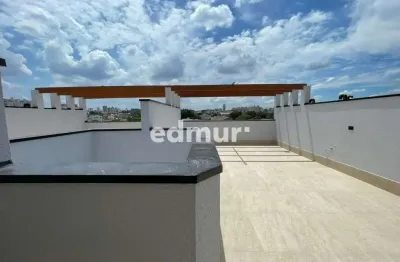 Cobertura com 2 quartos à venda na vila scarpelli, santo andré  por r$ 400.000