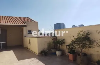 Cobertura com 2 quartos à venda no parque industriário, santo andré  por r$ 360.000