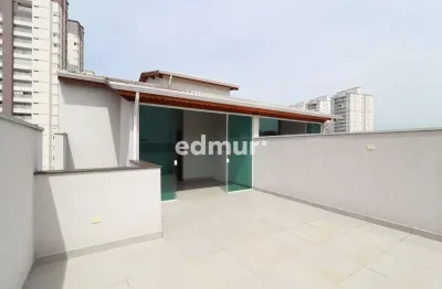 Cobertura com 2 quartos à venda na vila valparaíso, santo andré  por r$ 596.000