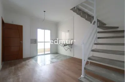 Cobertura com 2 quartos à venda na vila pires, santo andré  por r$ 520.000