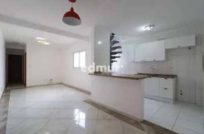 Cobertura com 2 quartos para alugar no parque das nações, santo andré  por r$ 2.800