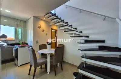 Cobertura com 2 quartos à venda na vila linda, santo andré  por r$ 510.000