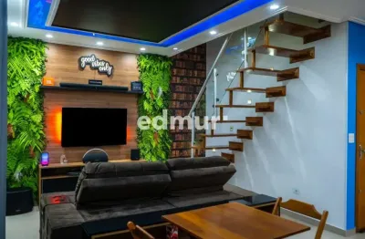 Cobertura com 2 quartos à venda na vila assunção, santo andré  por r$ 675.000