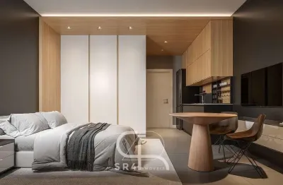 Kitnet / Stúdio à venda na Avenida Visconde de Guarapuava, 2700, Batel, Curitiba