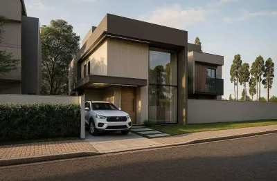 Casa em condomínio fechado com 3 quartos à venda no Pinheirinho, Curitiba 