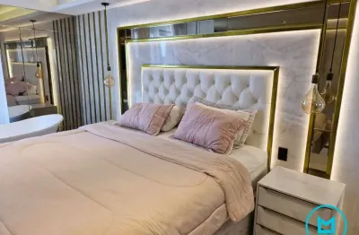 Apto com 04 suites mobiliado e equipado com a exclisividade de ser um por andar