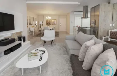 Sofisticação e conforto: apartamento mobiliado com 3 suítes e 2 vagas