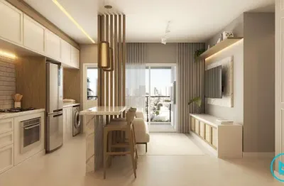 Apartamento com 2 suítes, elevador e vaga de garagem – 70m² privativos