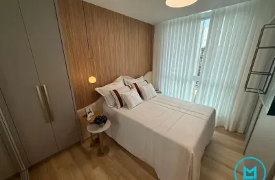 Apto alto padrão com 2 Dorms + 2 Suítes, com 2 Vagas priv a 400m do Mar em BC