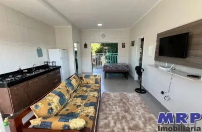 Apartamento de 1 dormitório à venda na praia da maranduba. novo. aceita financiamento bancário.