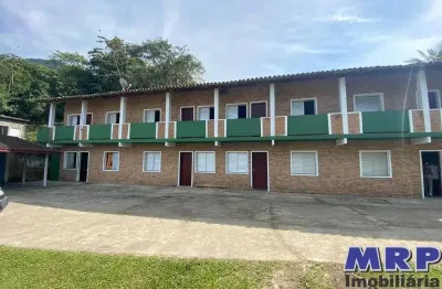 Apartamento a venda em ubatuba, com 1 dormitório, térreo na praia da lagoinha, com escritura.