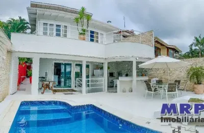 Casa em condomínio fechado com 6 quartos à venda no loteamento roteiro do sol, caraguatatuba  por r$ 4.000.000