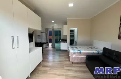 Studio à venda em ubatuba, praia da maranduba. novo. com varanda gourmet. mobiliado.