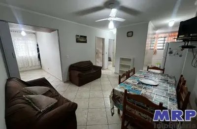 Apartamento em ubatuba com 2 dormitórios sendo 1 suíte na praia do sapê. condomínio fechado completo.