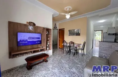 Apartamento na praia da maranduba em ubatuba. 2 quartos. com churrasqueira privativa.