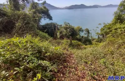 Terreno com vista mar, praia vermelha do sul em ubatuba. condomínio fechado.