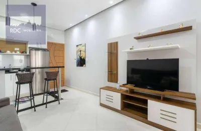 Apartamento à venda em copacabana -  36 m² | sala e quarto | mobiliado e equipado
