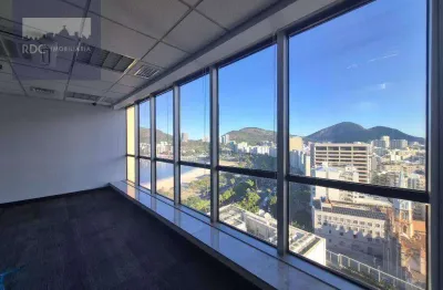 Sala para alugar, 175 m² por r$ 26.050,04/mês - botafogo - rio de janeiro/rj