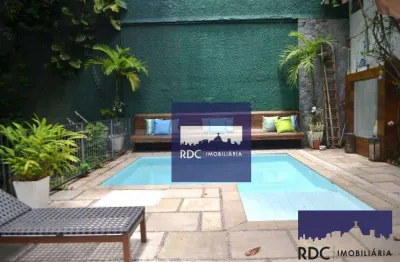 Casa com 4 dormitórios à venda, 400 m² por r$ 8.000 - gávea - rio de janeiro/rj