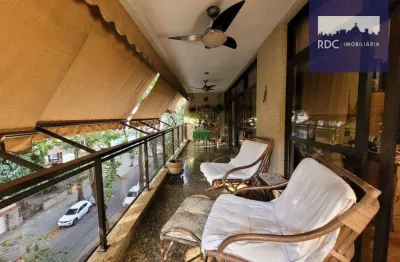 Apartamento com 4 dormitórios à venda, 206 m² por r$ 2.600.000,00 - laranjeiras - rio de janeiro/rj