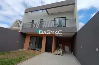 Casa em condomínio fechado com 3 quartos à venda na rua irmã anatólia, 727, cachoeira, curitiba, 132 m2 por r$ 687.477