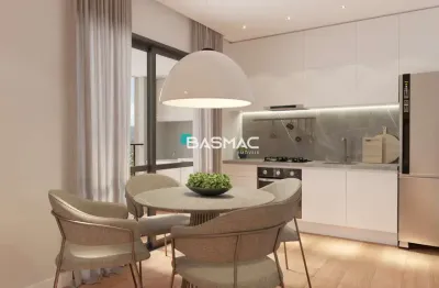 Apartamento com 2 quartos à venda na rua brigadeiro arthur carlos peralta, 258, boa vista, curitiba, 61 m2 por r$ 598.273