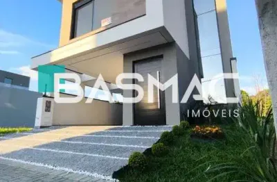 Casa em condomínio fechado com 3 quartos à venda na rua irma schreiner maran, 475, santa cândida, curitiba, 172 m2 por r$ 1.199.000