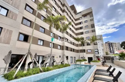 Kitnet / stúdio à venda na rua ildefonso stockler de frança, 260, novo mundo, curitiba, 17 m2 por r$ 330.000