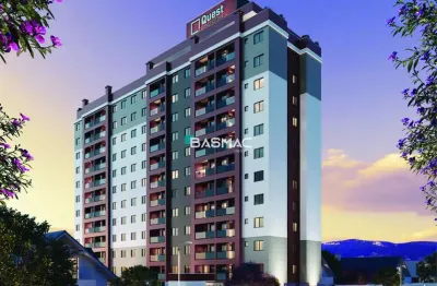 Apartamento com 2 quartos à venda na rua haiti, 394, centro, pinhais, 55 m2 por r$ 417.000