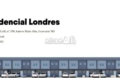 Casa à venda, com 51,38m², 2 quartos - mato alto - gravataí / rs por r$ 265.000,00