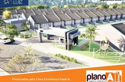 Casa em condomínio reserva são luiz à venda, com 43,75m², 2 quartos - são luiz - gravataí / rs por r$ 214.900,00