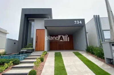 Casa em condomínio cyrela landscape seminário à venda, com 156m², 3 quartos 2 suítes - centro - gravataí / rs por r$ 1.490.000,00