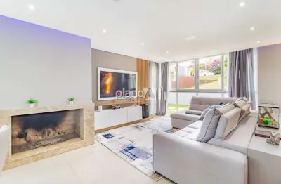 Casa em condomínio villa lucchesi - di firenze à venda, com 380m², 4 quartos 3 suítes - loteamento jardim timbaúva - gravataí / rs por r$ 1.200.000,00