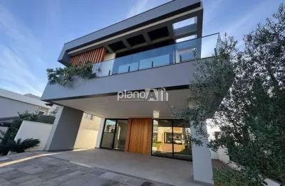 Casa em condomínio alphaville gravataí à venda, com 300m², 3 quartos 3 suítes - alphaville - gravataí / rs por r$ 2.690.000,00