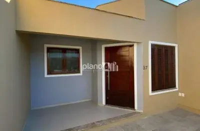 Casa à venda, com 72m², 2 quartos 1 suíte - moradas do sobrado - gravataí / rs por r$ 330.000,00
