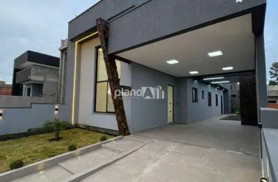 Casa à venda, com 118m², 3 quartos 1 suíte - morada do vale ii - gravataí / rs por r$ 619.000,00