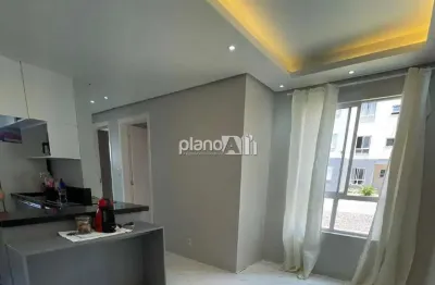 Apartamento residencial itacolomi à venda, com 46m², 2 quartos - santa cruz - gravataí / rs por r$ 180.000,00