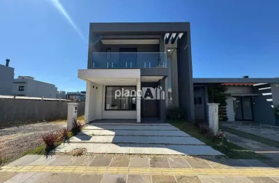 Casa em condomínio central square à venda, com 129,09m², 3 quartos 1 suíte - centro - gravataí / rs por r$ 850.000,00