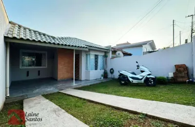 Casa com 2 dormitórios à venda, 48 m² por r$ 280.000,00 - iguaçu - fazenda rio grande/pr