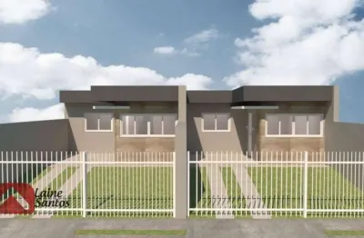 Casa com 3 dormitórios à venda, 65 m² por r$ 380.000 - loteamento itaboa - campo largo/pr