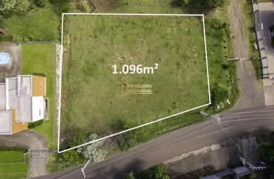 Terreno com área total de 1.096 m² á venda no bairro travessão em dois irmãos/rs
