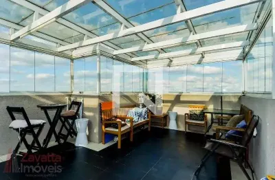 Cobertura à venda em jardim las vegas, guarulhos, com 3 quartos, 1 suíte, 2 vagas, 112m²