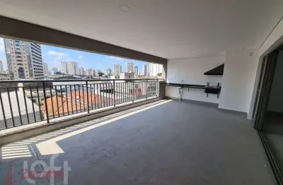 Apartamento à venda com 159m² no bairro da mooca, 4 quartos e 2 suítes