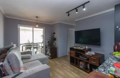 Apartamento à venda em vila maria alta, com 3 quartos, 1 suíte, 3 salas, 2 banheiros, 1 vaga, 72m²