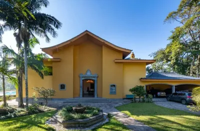 Casa em condomínio fechado com 6 quartos à venda na alameda calíope, 89, condomínio iolanda, taboão da serra por r$ 7.595.000