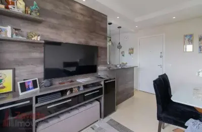 Apartamento à venda em são paulo-sp: 2 quartos, 2 salas, 1 banheiro, 1 vaga, 46m² no jardim leonor mendes de barros!