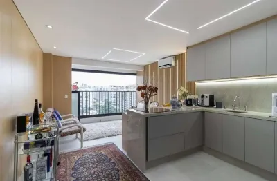 Apartamento com 2 quartos à venda na avenida miruna, 47, moema, são paulo, 55 m2 por r$ 1.280.000