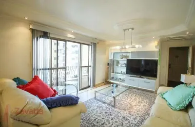 Apartamento de luxo à venda em são paulo - jardim anália franco: 3 quartos, 1 suíte, 2 salas, 4 banheiros, 2 vagas de garagem, 130m².