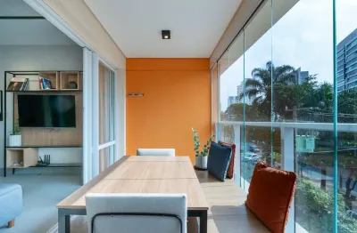 Apartamento com 1 quarto à venda na Rua Vieira de Morais, 1936, Campo Belo, São Paulo, 40 m2 por R$ 600.000