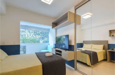 Apartamento com 1 quarto à venda na rua girassol, 1280, vila madalena, são paulo, 23 m2 por r$ 380.000